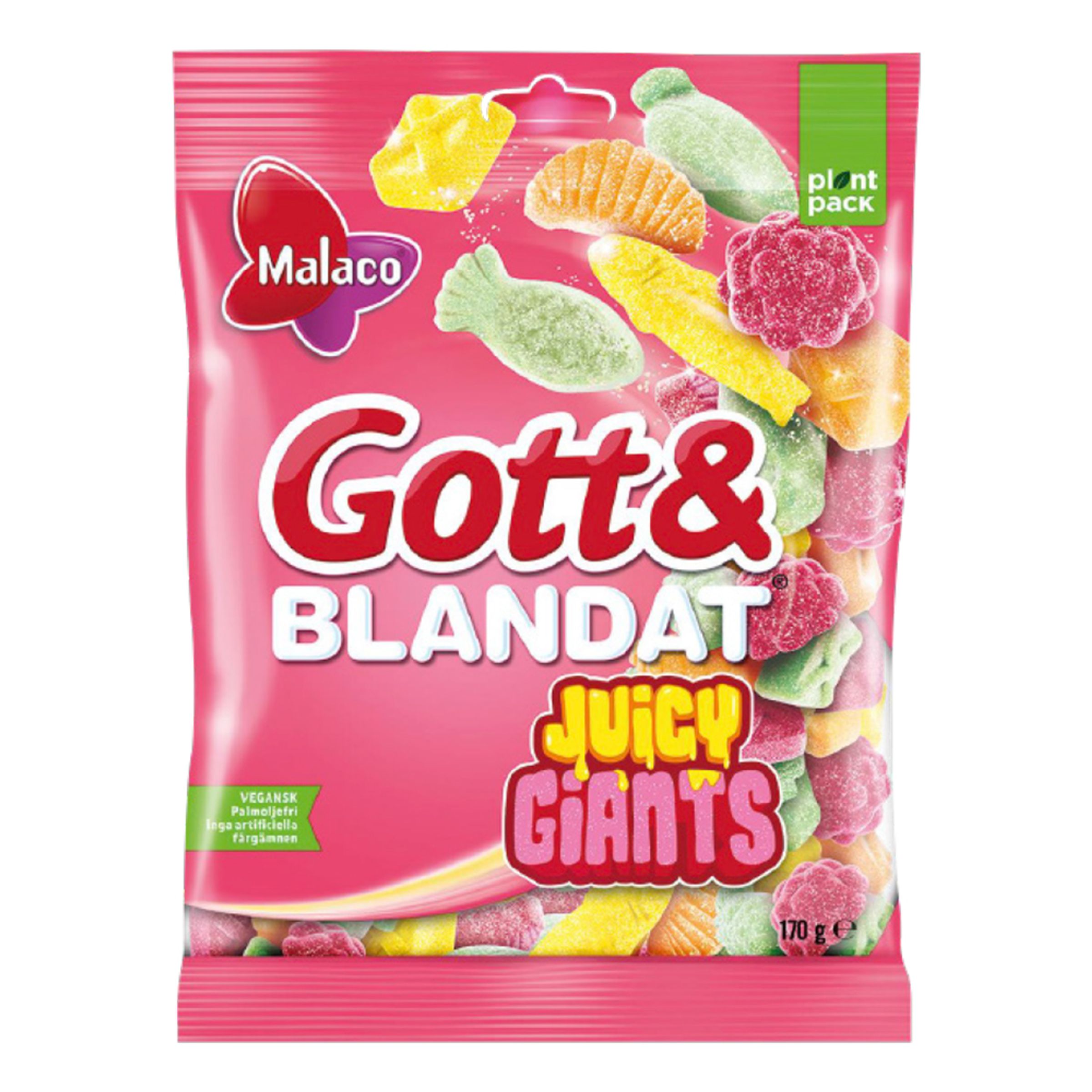 Godt & Blandet Juicy Giants - 170 gram