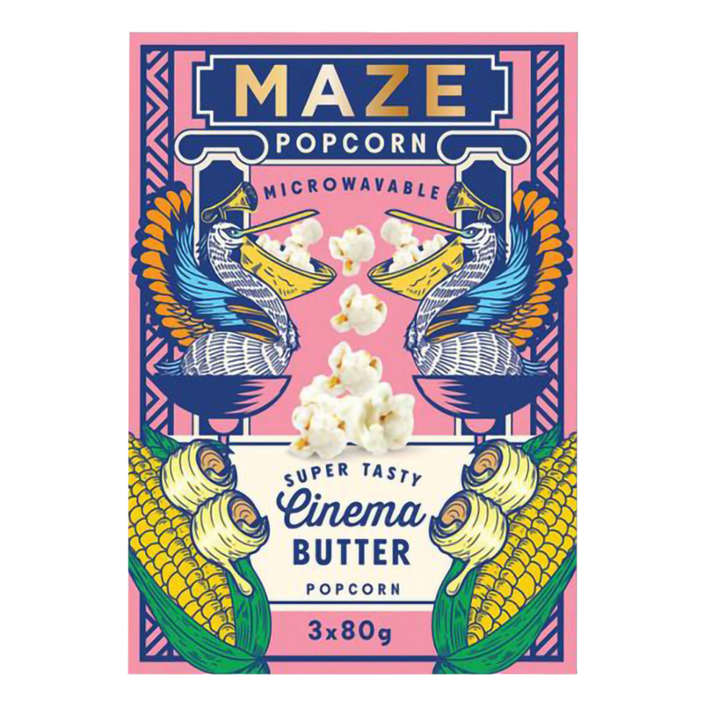 Maze Popcorn Cinema Butter - 3-pak