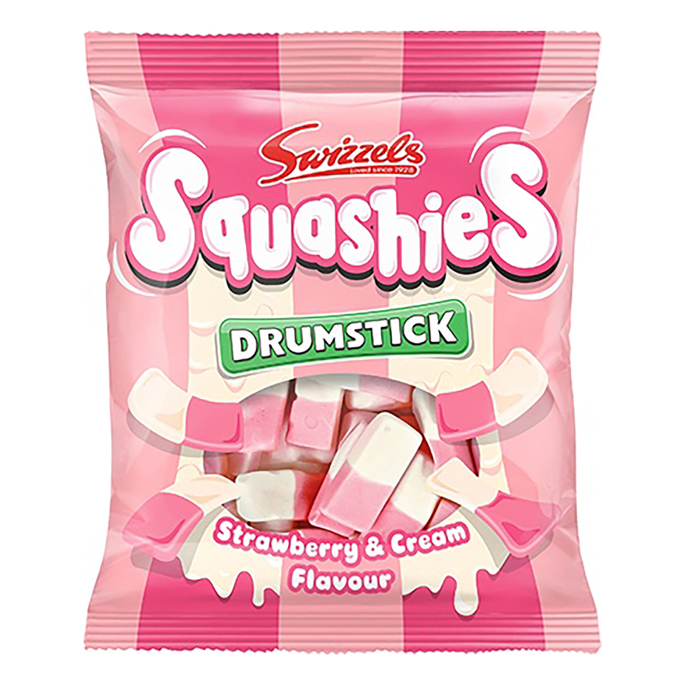 Swizzles Squashies Strawberry & Cream Økonomipakke - 12-pak