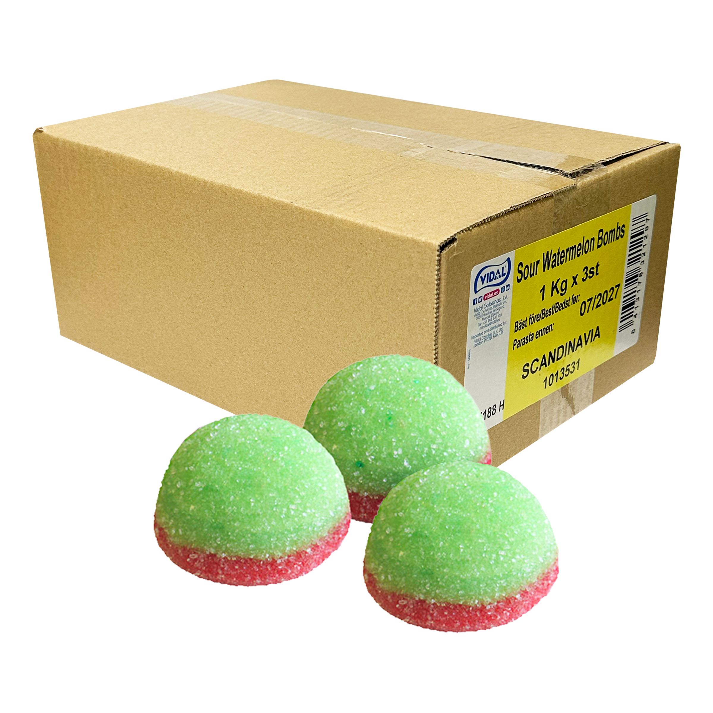 Fizzy Meloner Bombs Økonomipakke - 3 kg