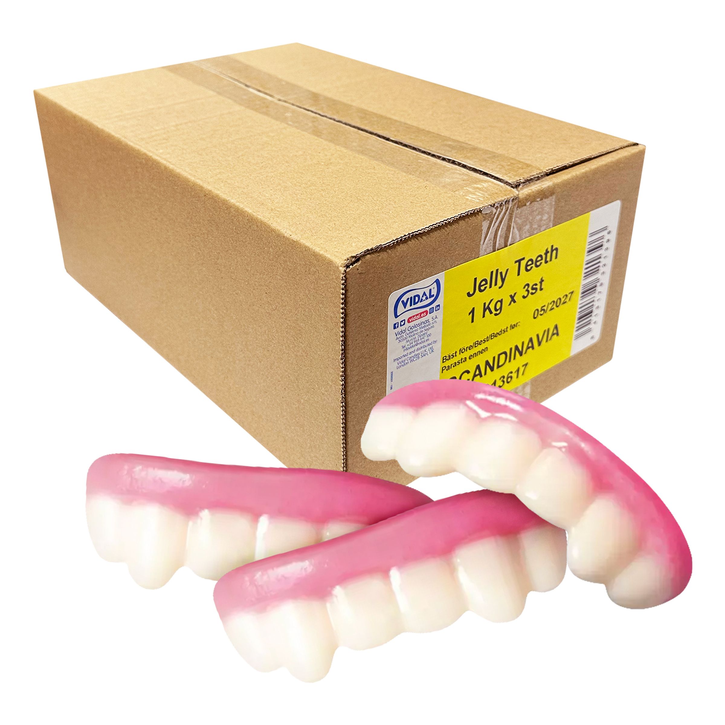 Jelly Teeth Økonomipakke - 3 kg