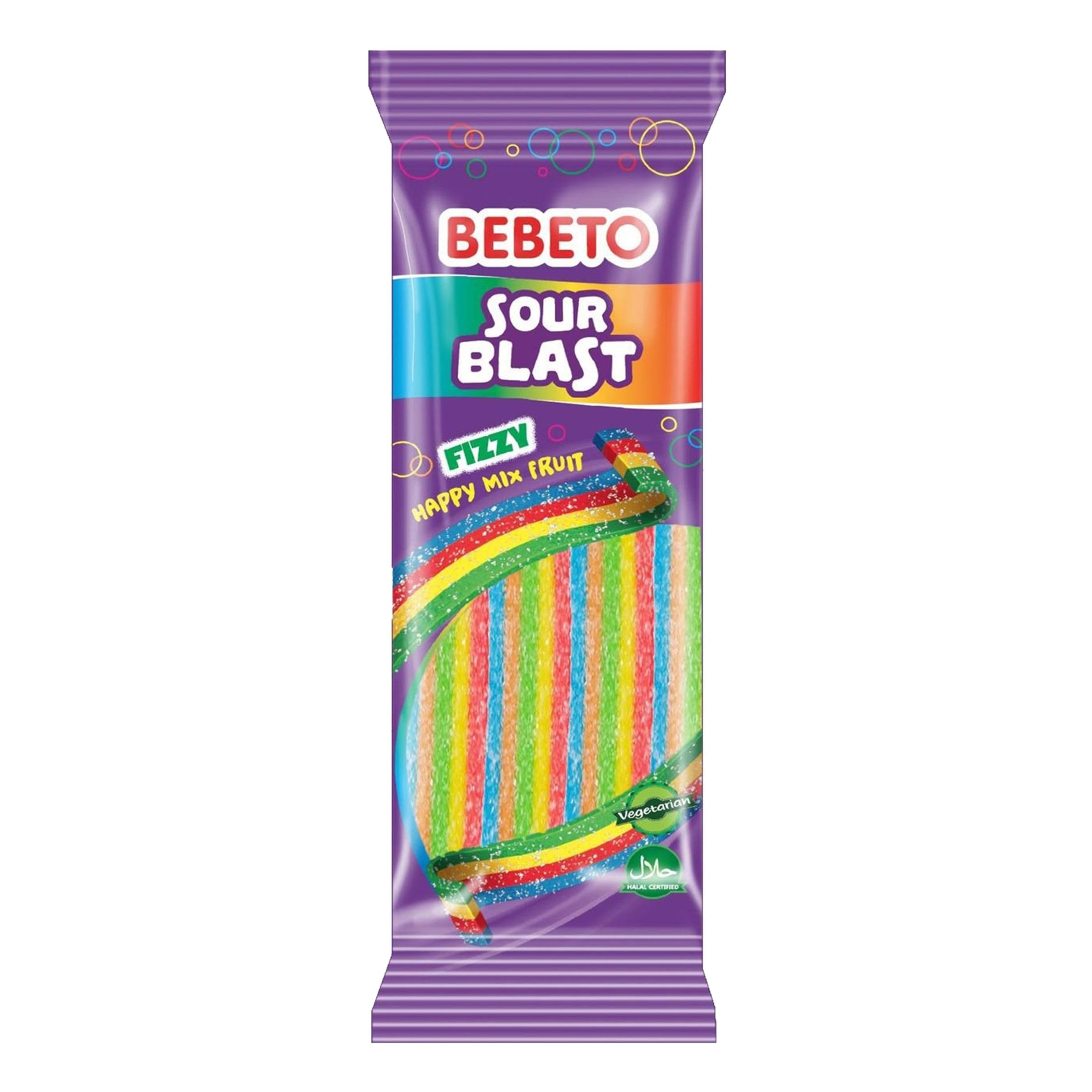 Wacky Sticks Sour Blast Fruit