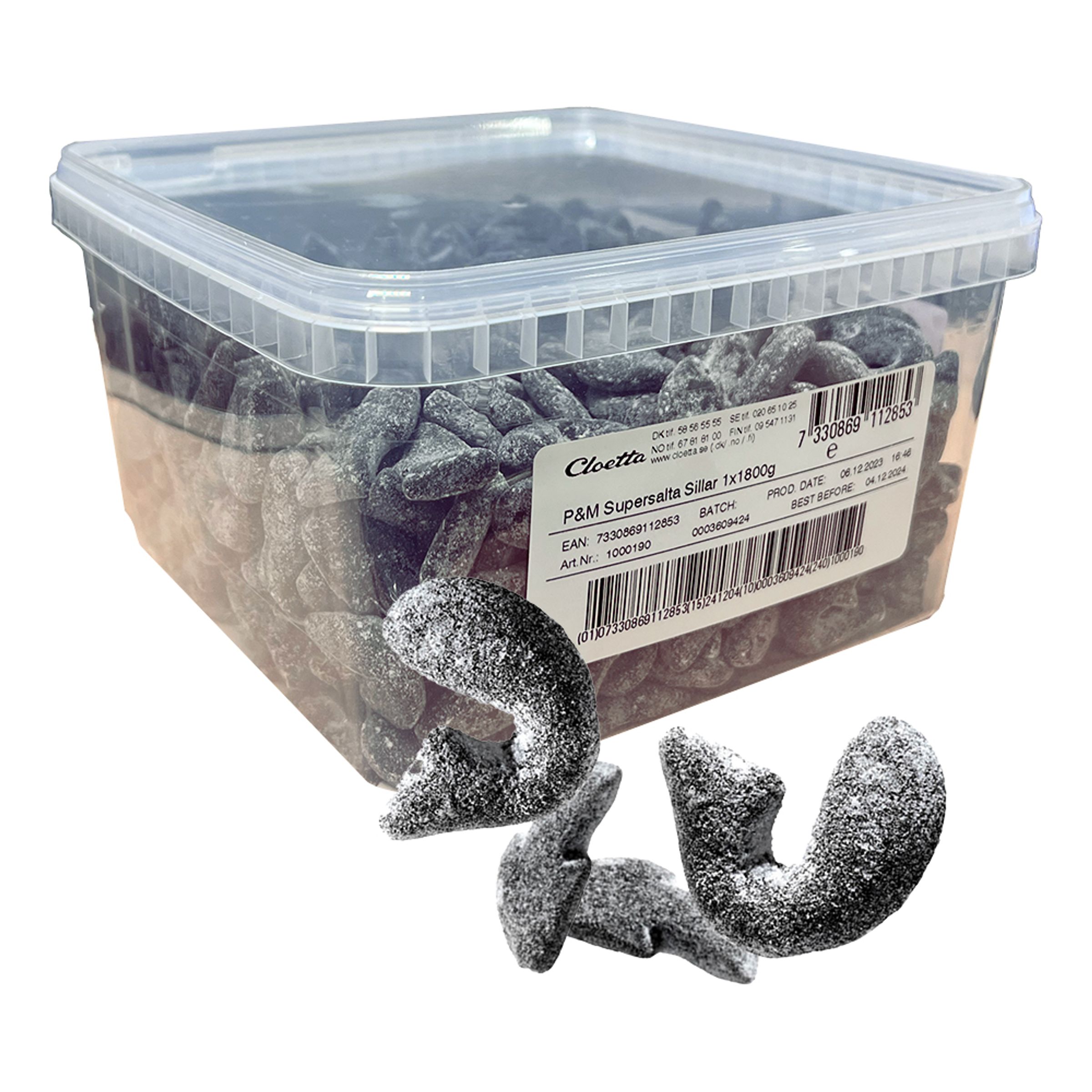 Supersalte Sild Økonomipakke - 1,8 kg