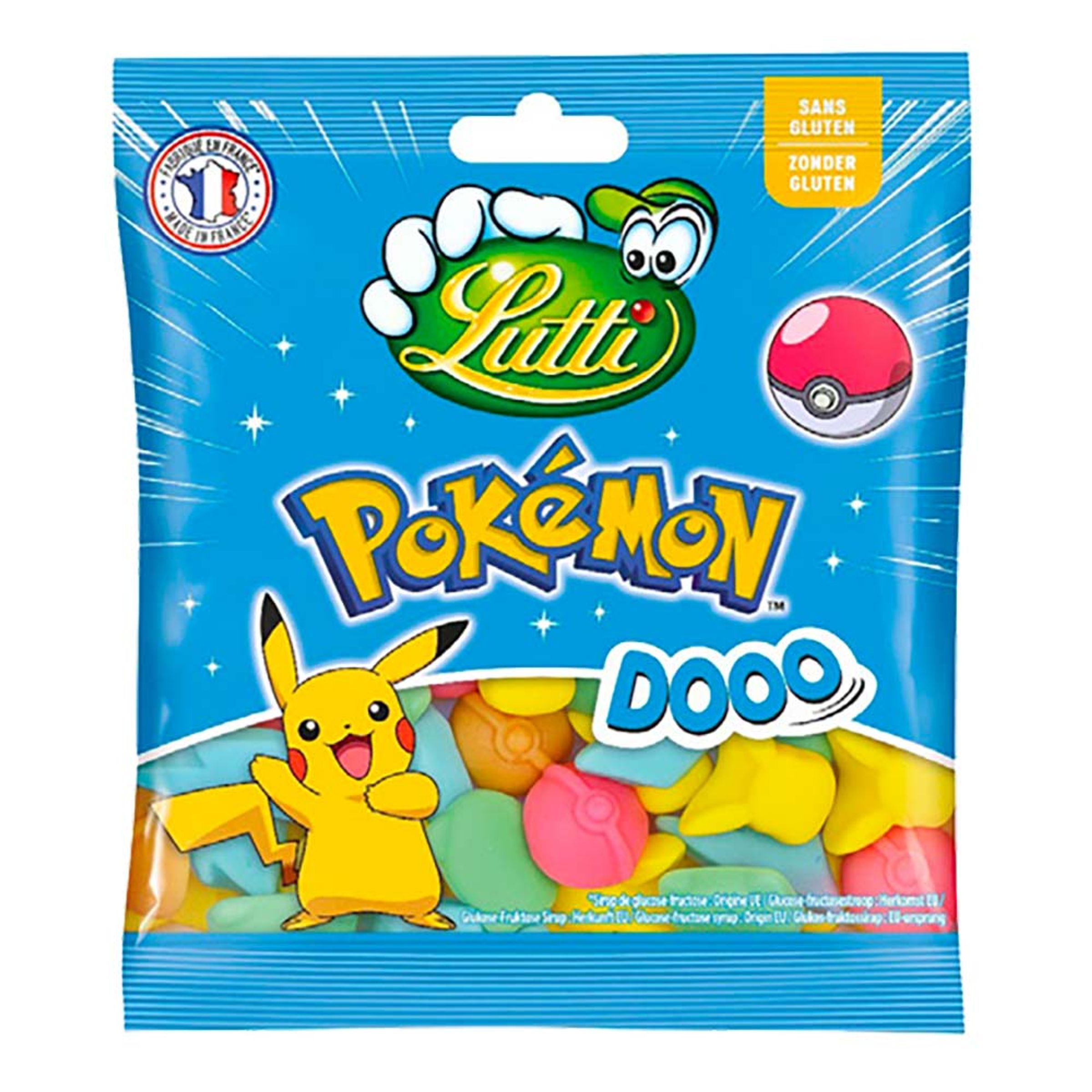 Lutti Pokémon Doo Slikpose - 100 gram