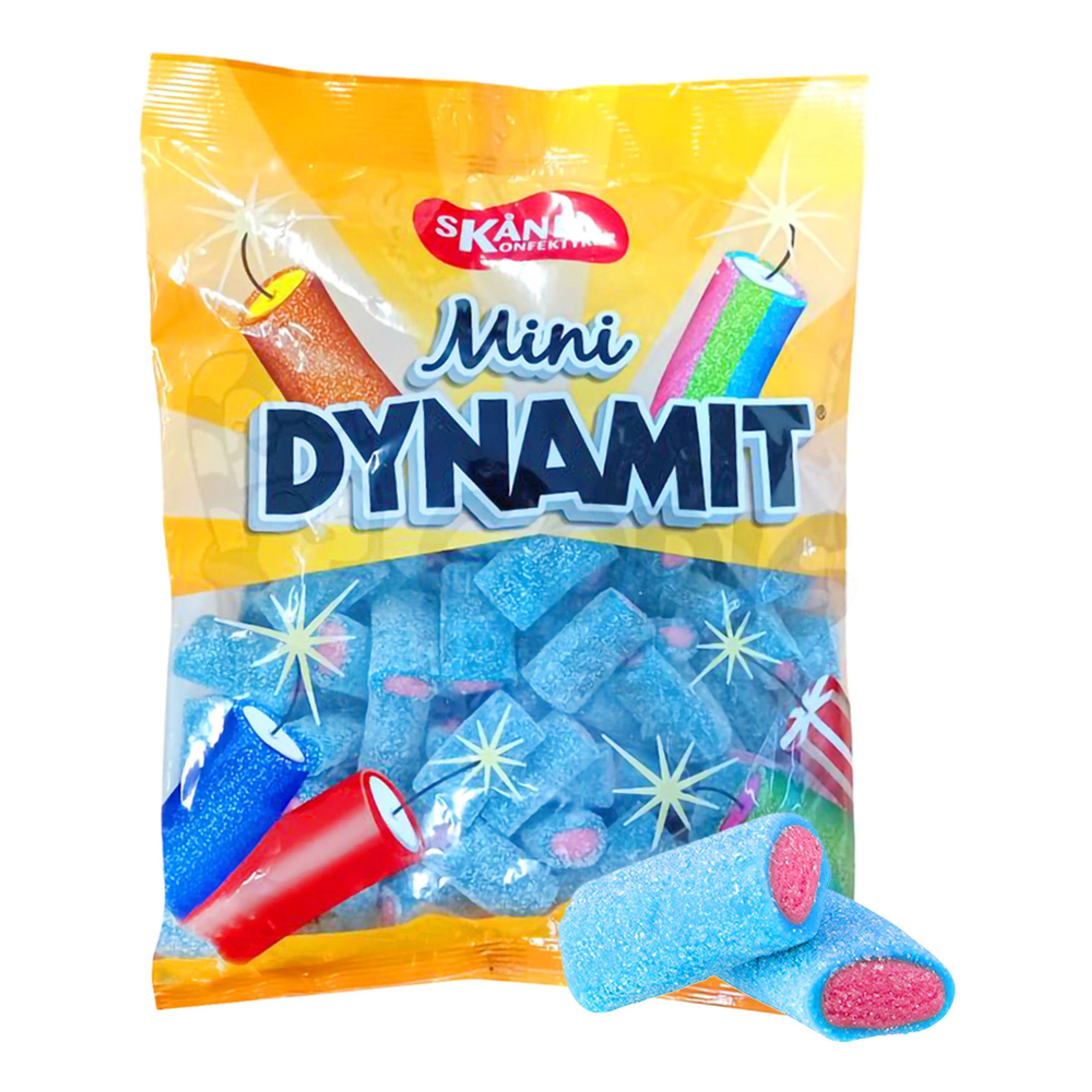 Minidynamit Sur Fizzy Økonomipakke - 1 kg