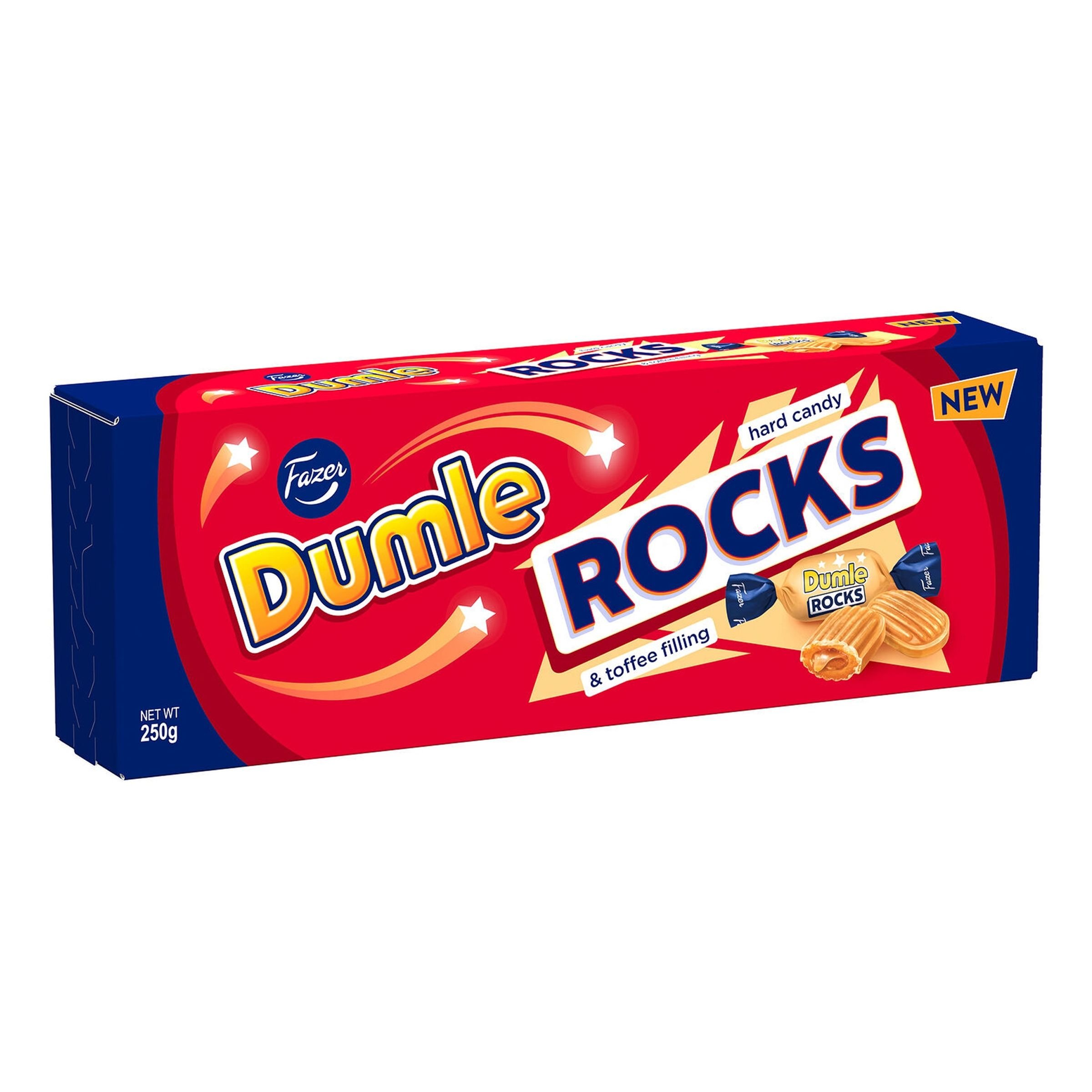 Dumle Rocks Chokoladeæske - 250 gram