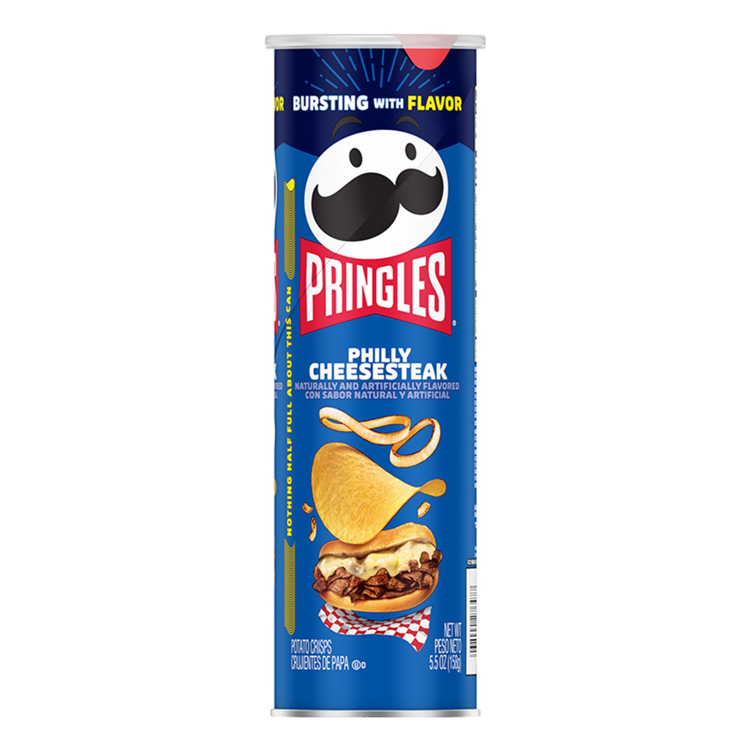 Pringles Philly Cheesesteak - 158 gram