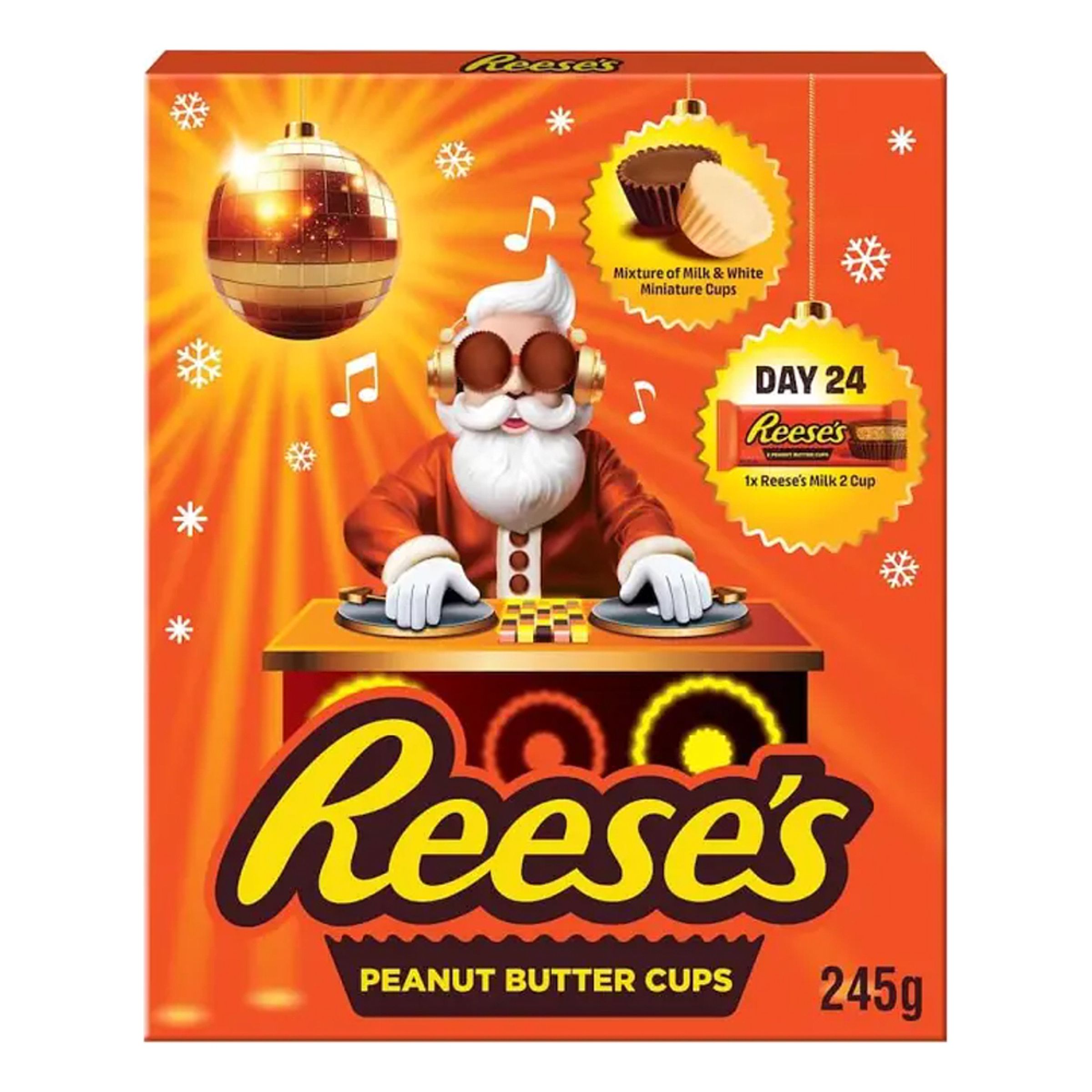 Reeses Peanut Butter Cups Julekalender - 245 gram