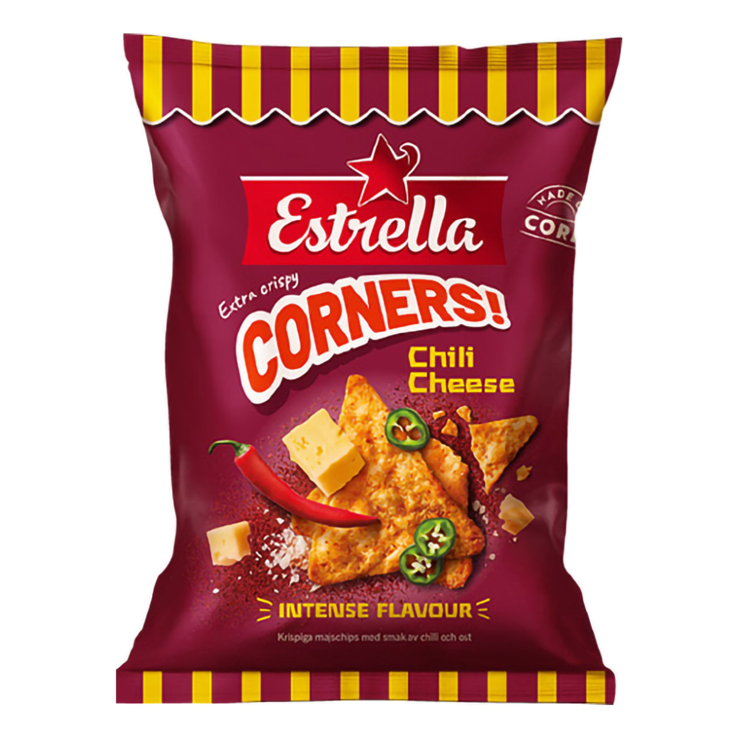 Estrella Corners Chili Cheese - 160 gram