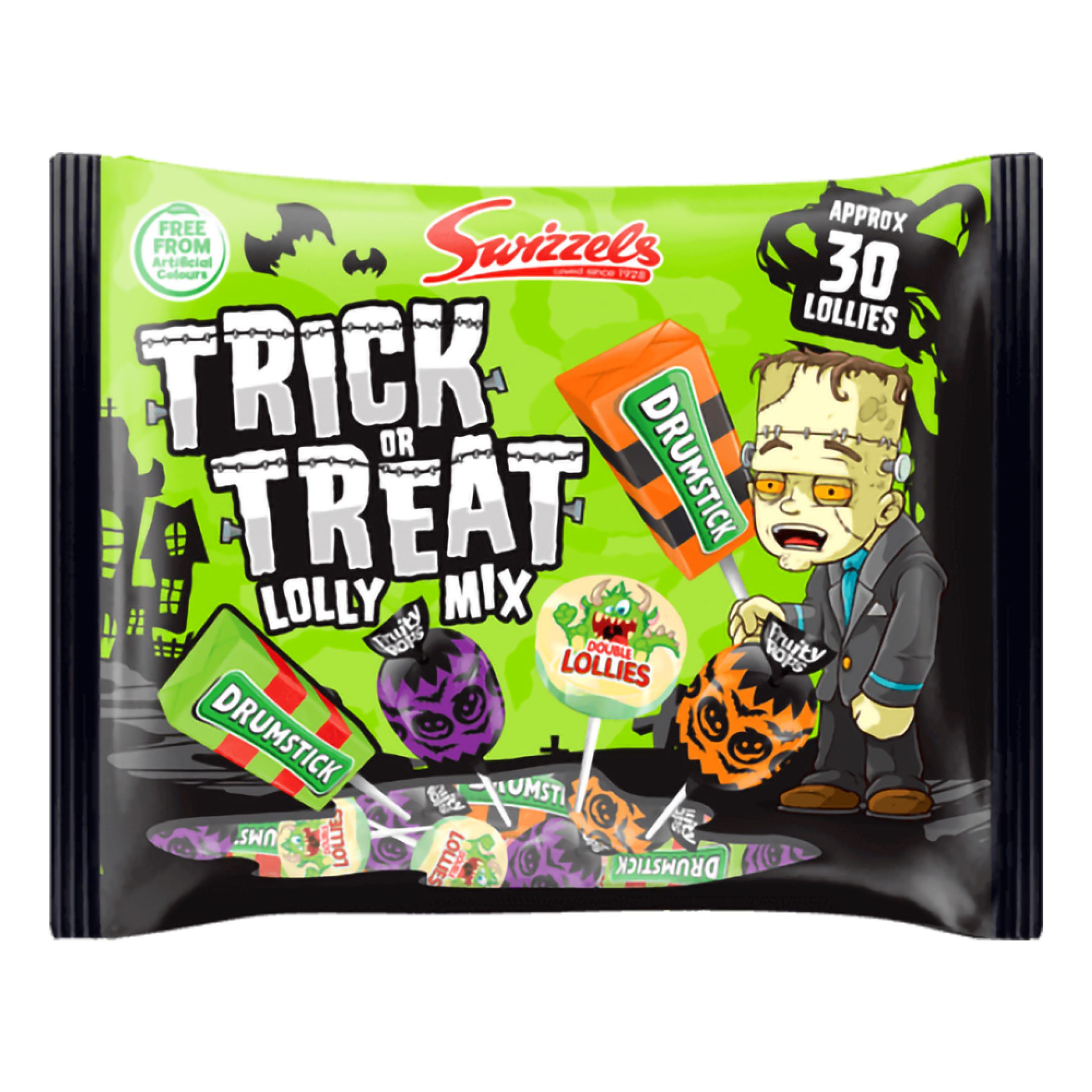 Swizzels Matlow Trick Or Treat Lolly Mix - 330 gram