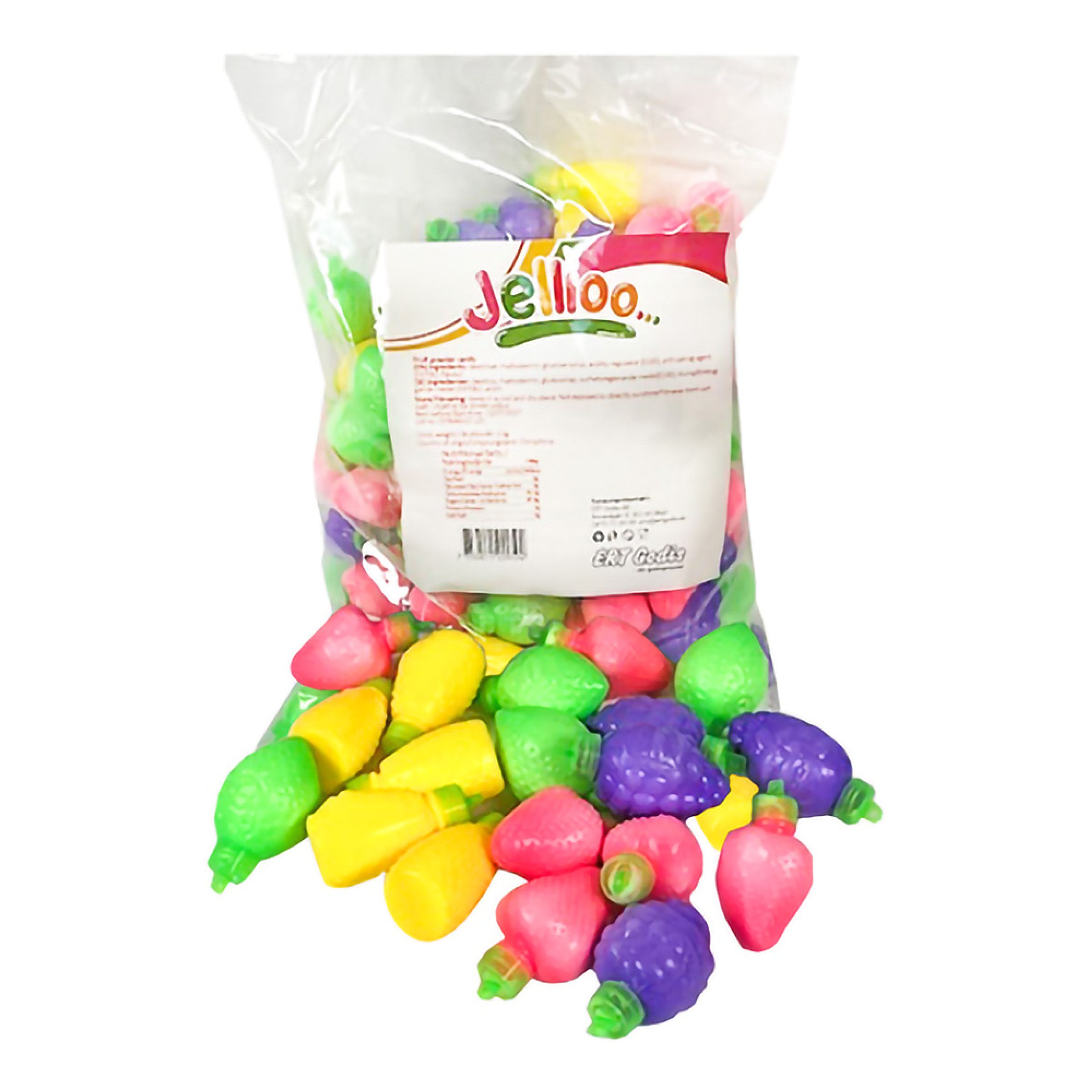 Jellioo Fruit Powder Økonomipakke - 2 kg