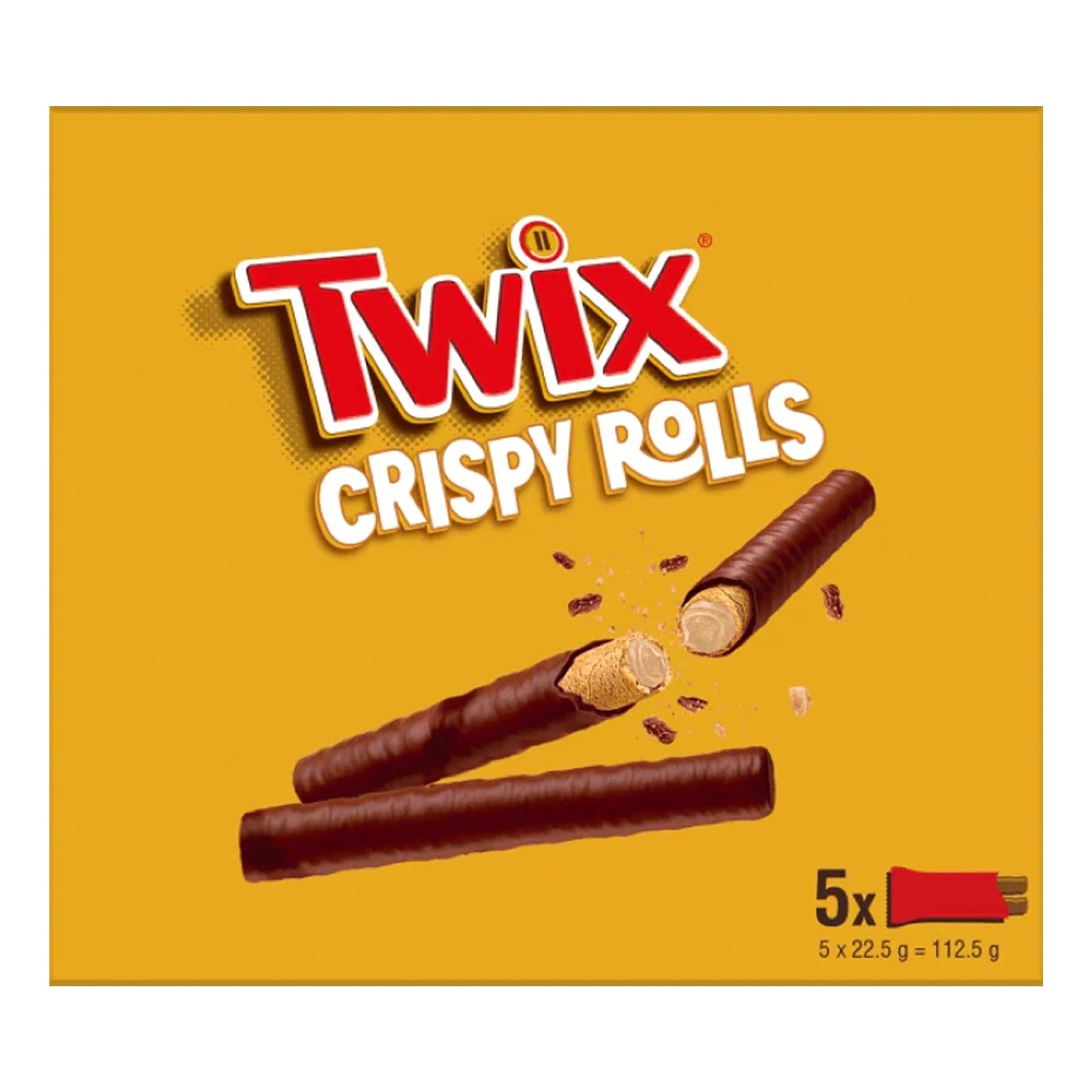 Twix Crispy Rolls - 5-pak