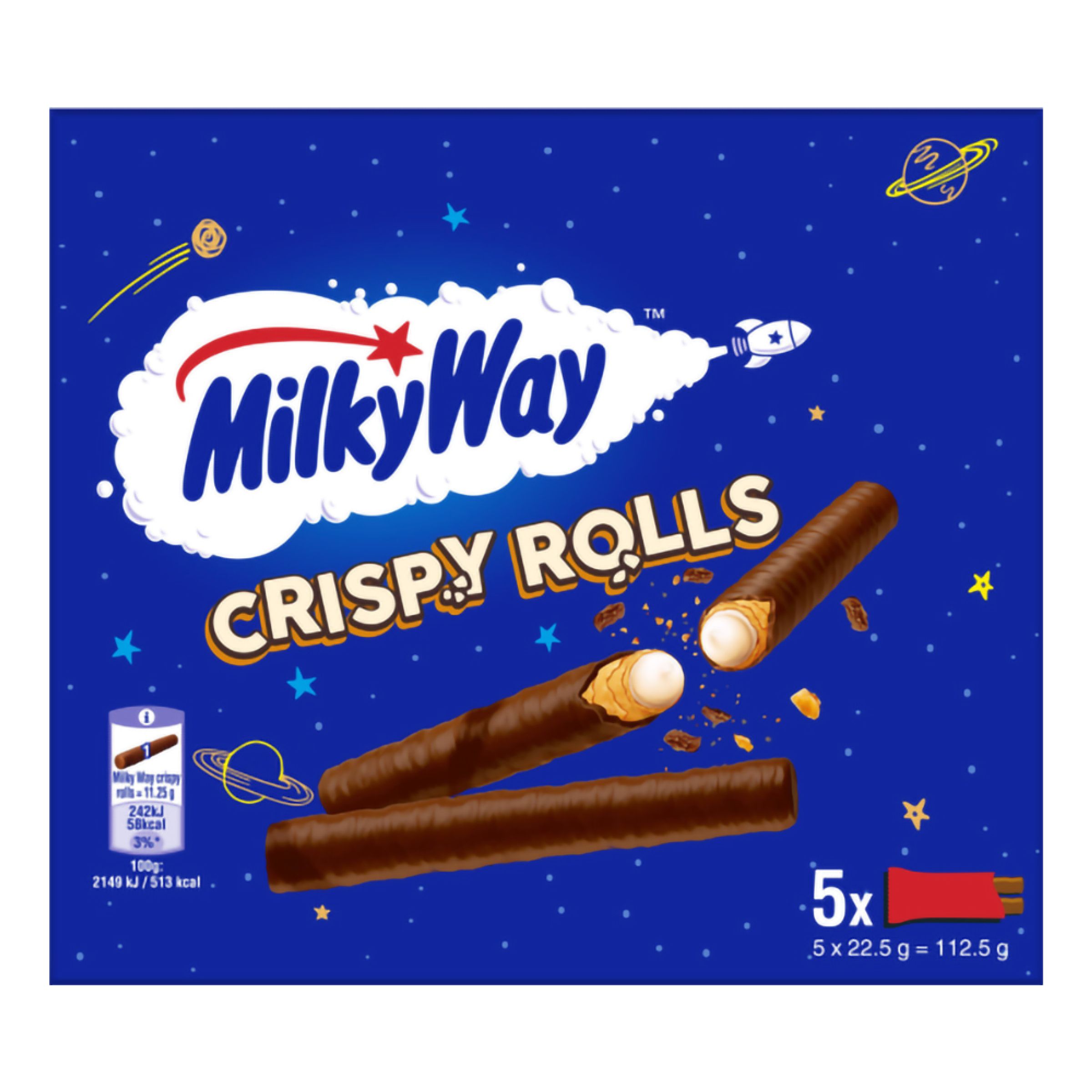 Milkyway Crispy Rolls - 5-pak