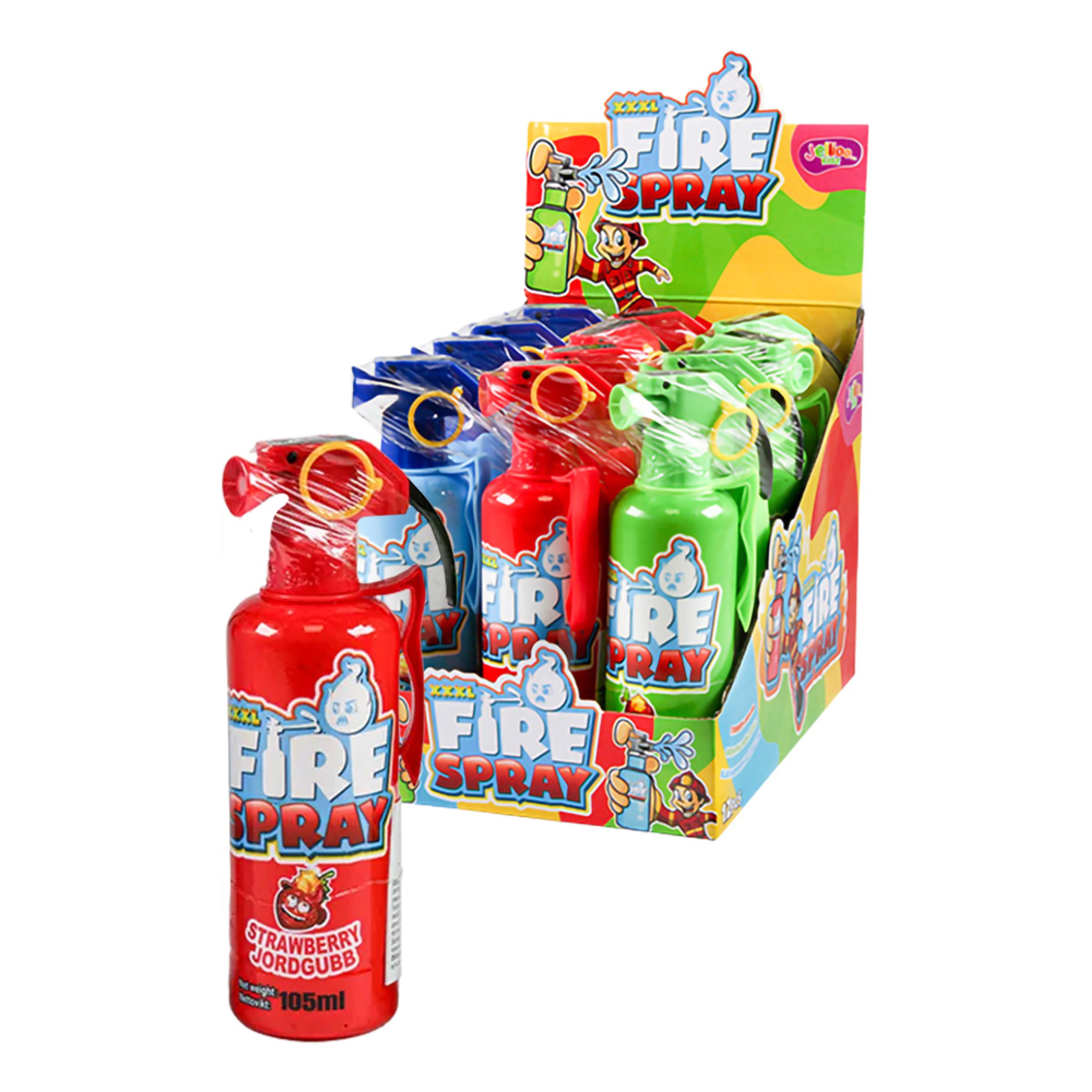 XXXL Fire Spray Økonomipakke - 12-pak