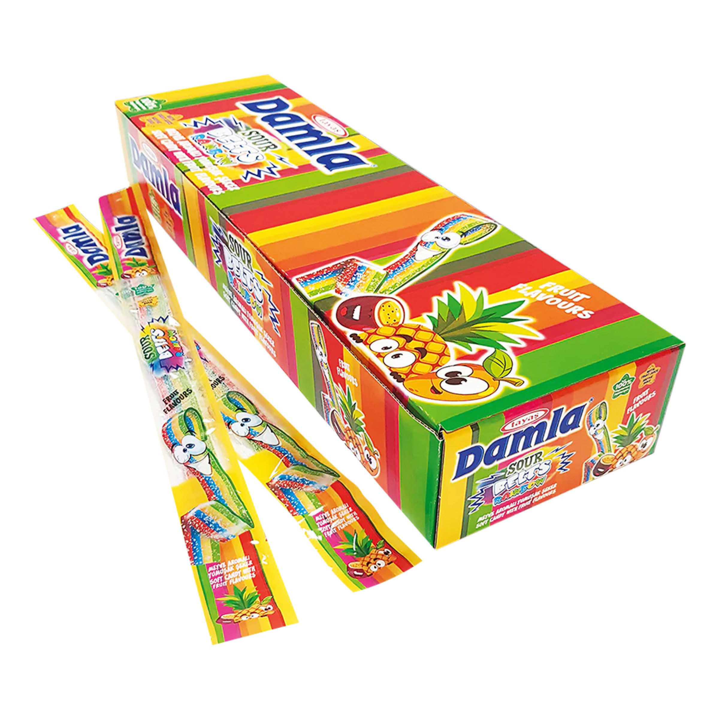 Damla Bælter Sour Rainbow - 1290 gram