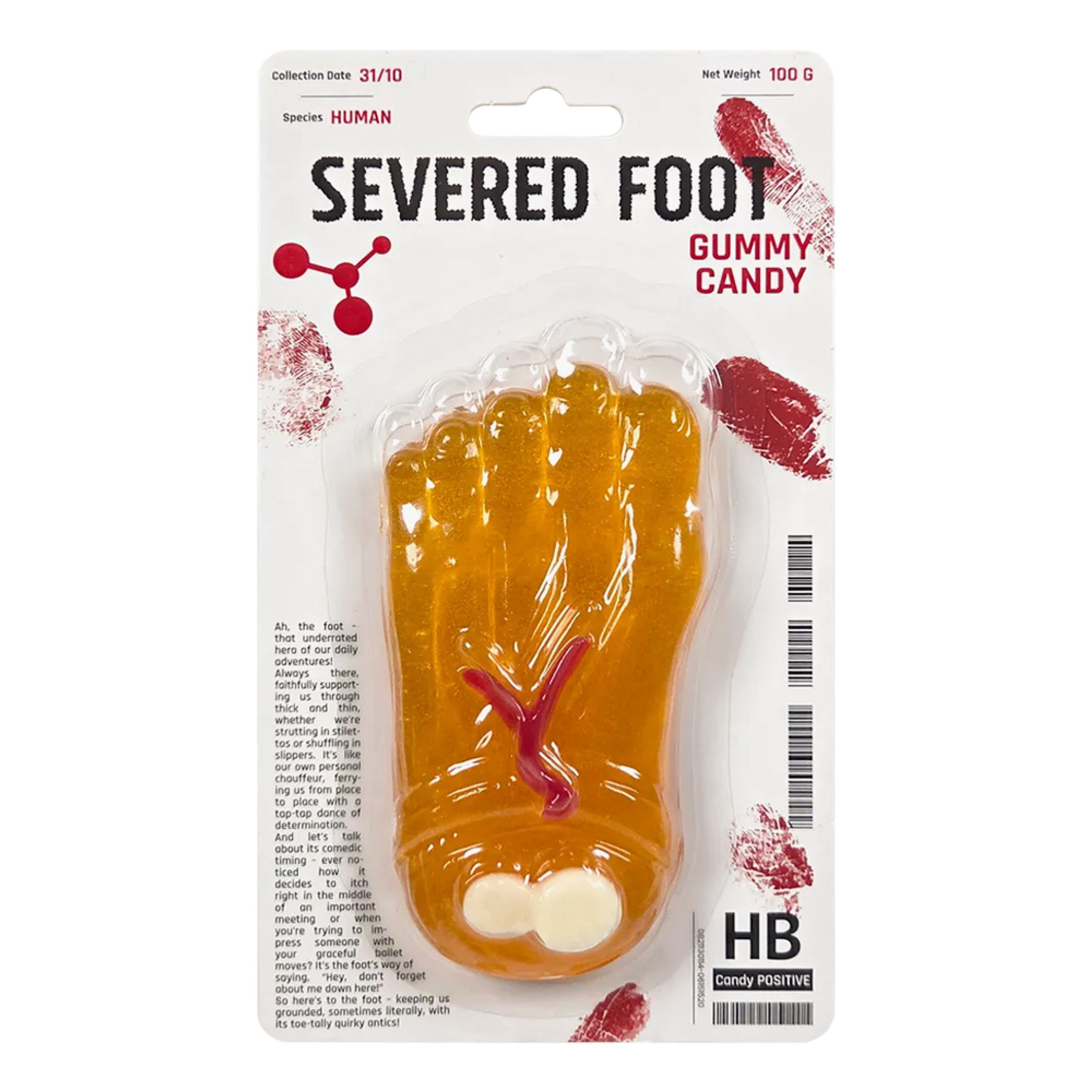 Afhugget slikfod - 100 gram