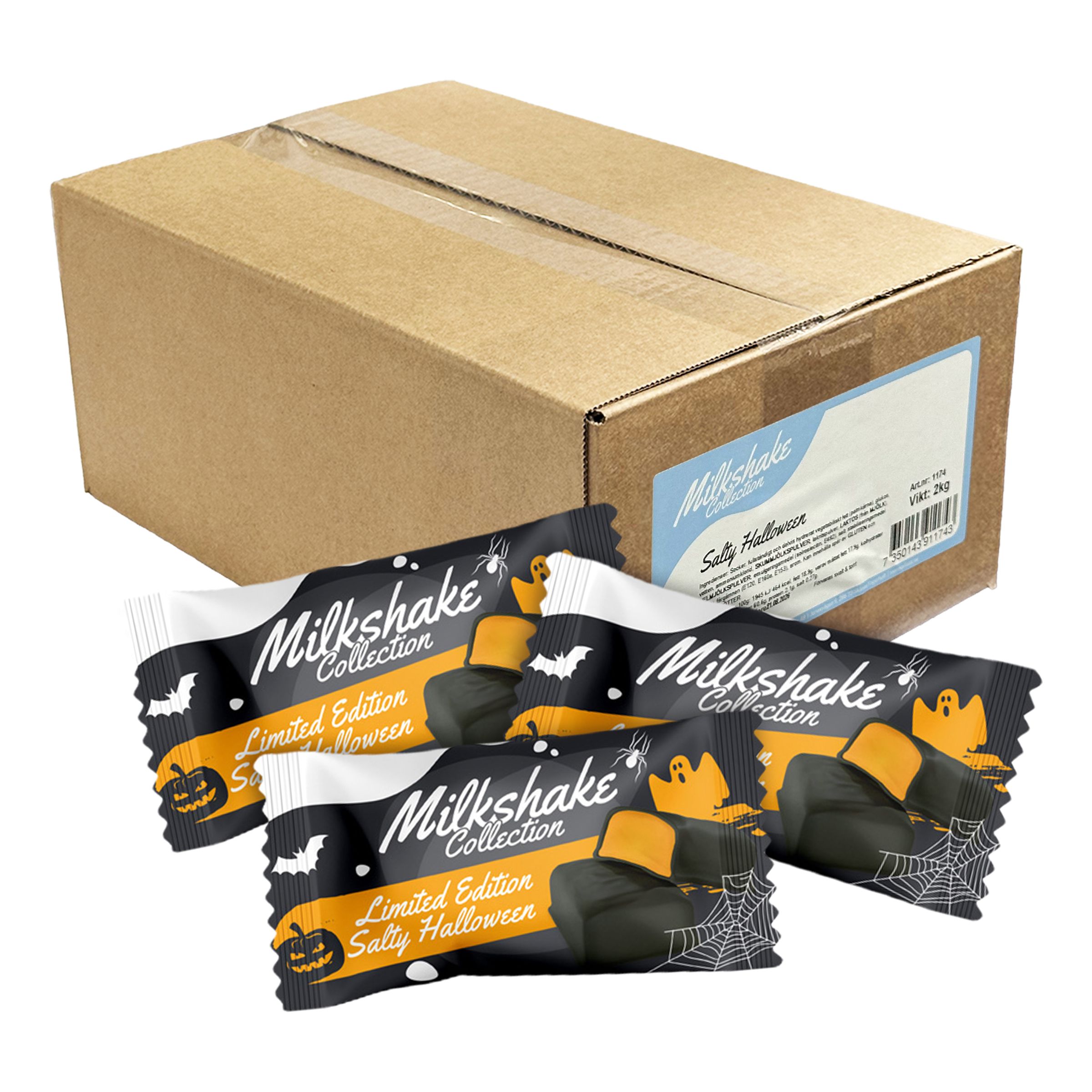 Milkshake Salty Halloween Limited Edition Økonomipakke - 2 kg