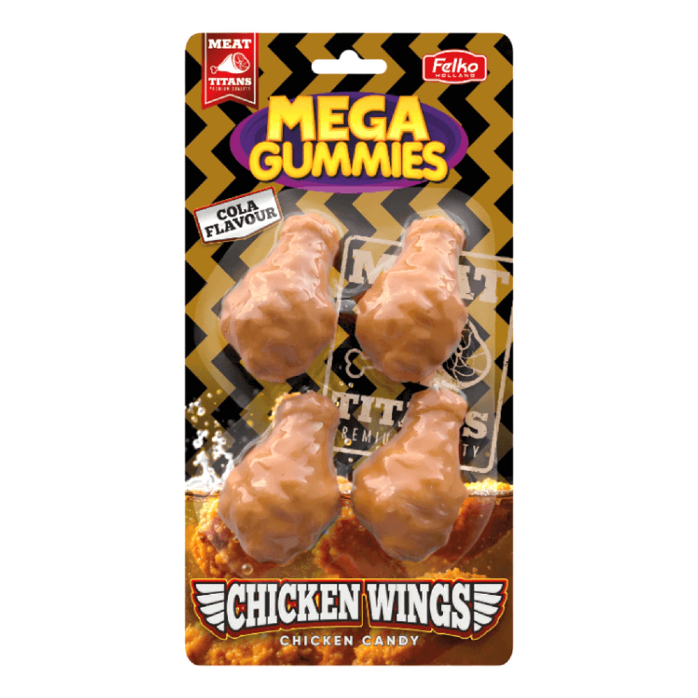 Mega Gummies Chicken Wings - 120 gram