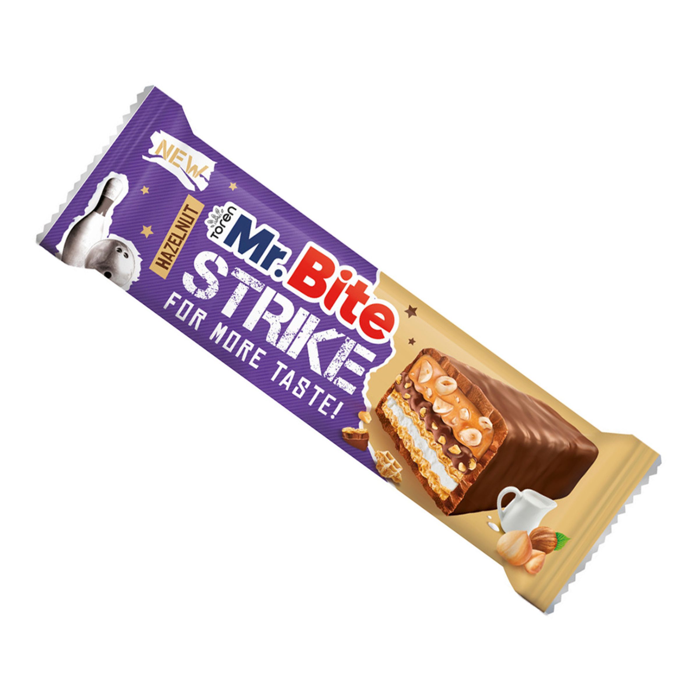 Mr. Bite Strike Hasselnød Økonomipakke - 24-pak