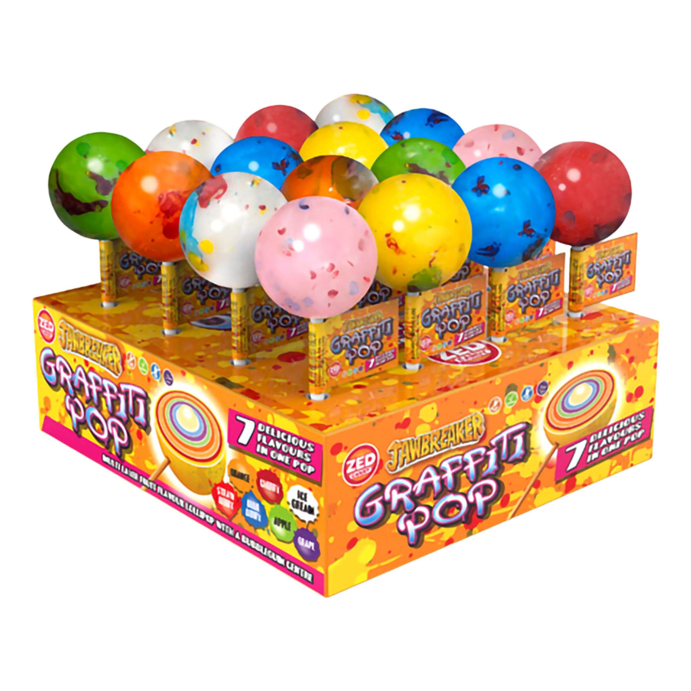 Graffiti Pop Økonomipakke - 16-pak