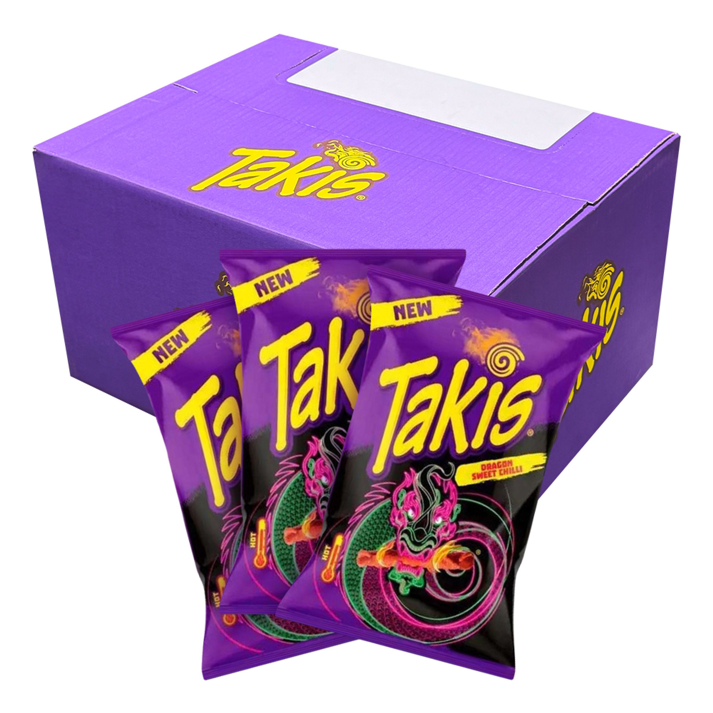 Takis Dragon Sweet Chili Økonomipakke - 18-pak