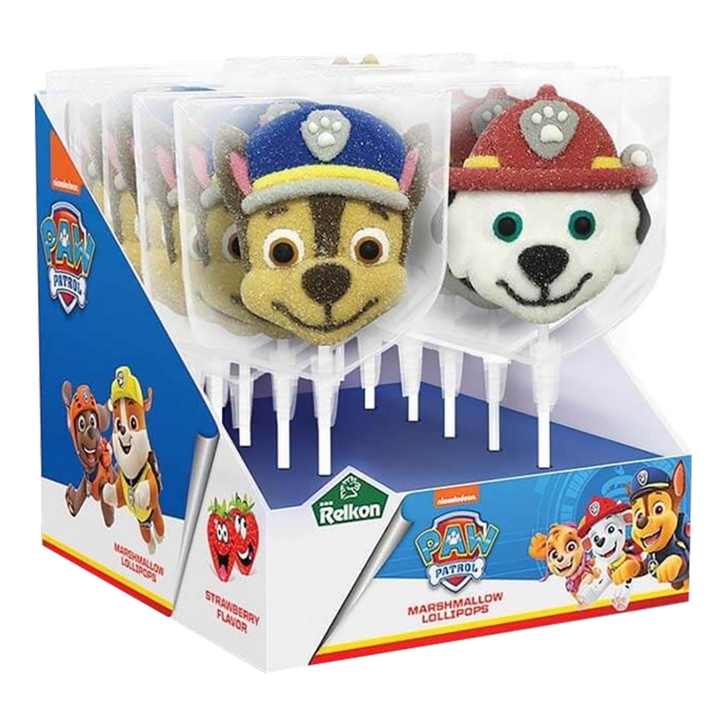 Paw Patrol Marshmallow Slikkepind - 12 x 45 g
